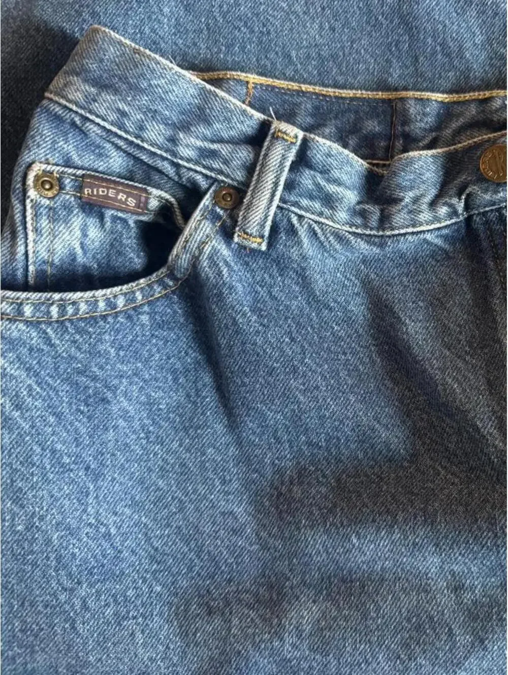 Early 90’s Vintage USA Riders Denim Jeans • Women’s 18M